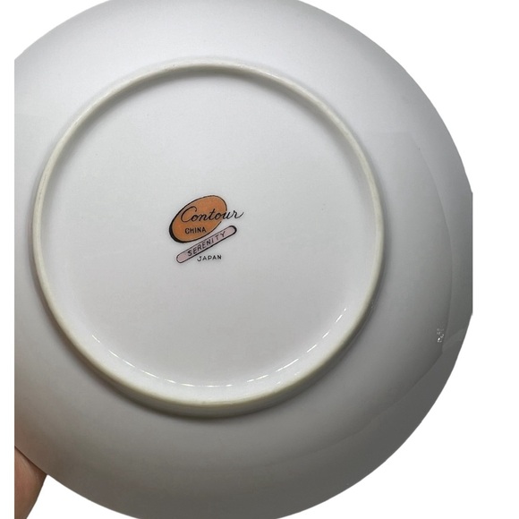 Contour China “Serenity” Plates 6” Willow Tree Pattern - Picture 4 of 6